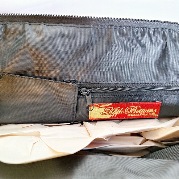 Y2K Apple Bottoms brand" Apples in Animal Print" The Doris Satchel Purse. - Picture 8 of 12